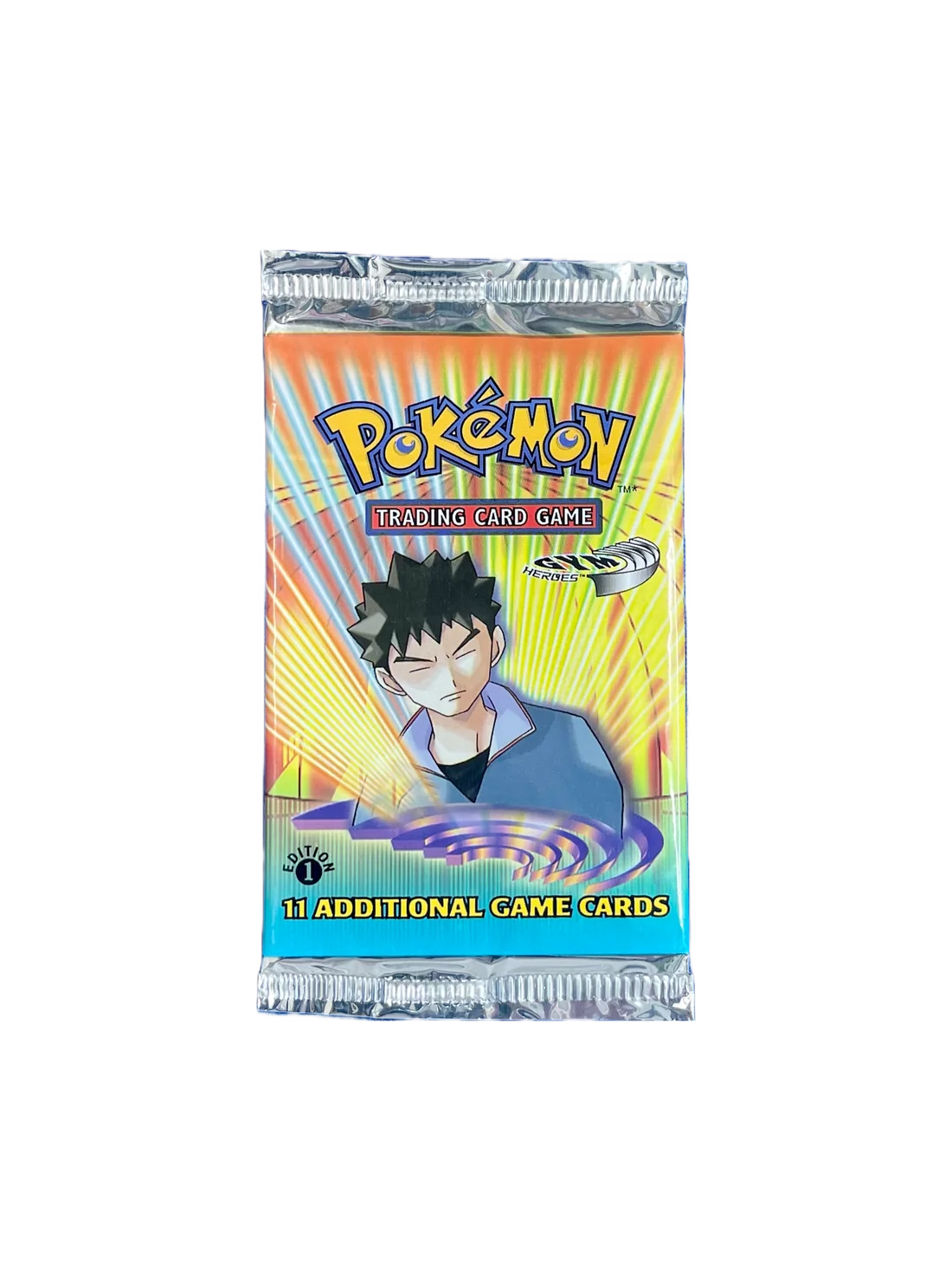 First Edition Gym Heroes Booster Pack
